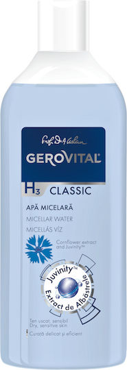 Gerovital Gerovital Classic Micellar Water Facial Cleanser with Soothing Action 400ml
