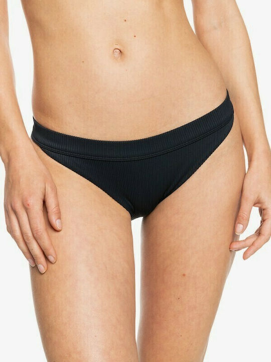 Roxy Rib Love Surfrider Bikini Slip Negru ERJX404326-KVJ0