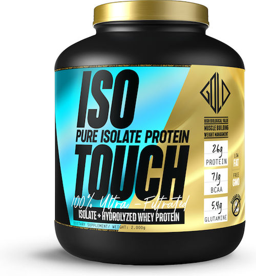 GoldTouch Nutrition Iso Touch 86% Organic Whey Protein with Cookie Dough Flavor 2kg