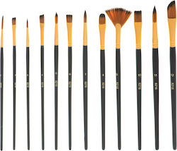 Loco Kunstpinsel Set 12 Stück Loco Kunstpinsel Set 12 Stück