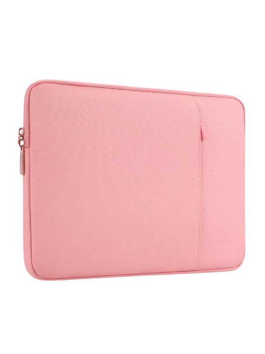 Devia Justyle Θήκη για Laptop 14" σε Ροζ χρώμα