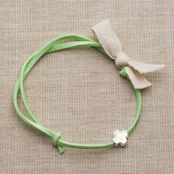 Parisis Christening Charm Bracelet Green 50pcs