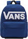 Vans Old Skool Drop V School Bag Backpack Junior High-High School in Blue color L32.4 x W12.1 x H42.5cm 22lt