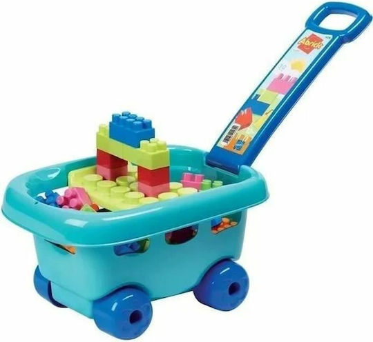 Ecoiffier Building Blocks Trolley For 1+ Years 30 Pieces