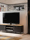 TV Stand Manchester Black 136x40x47cm