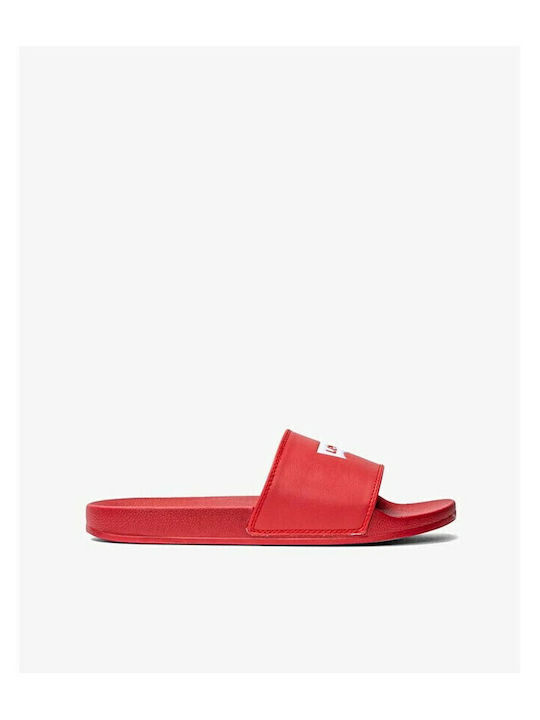 June Batwing Men's Slides Brilliant Red