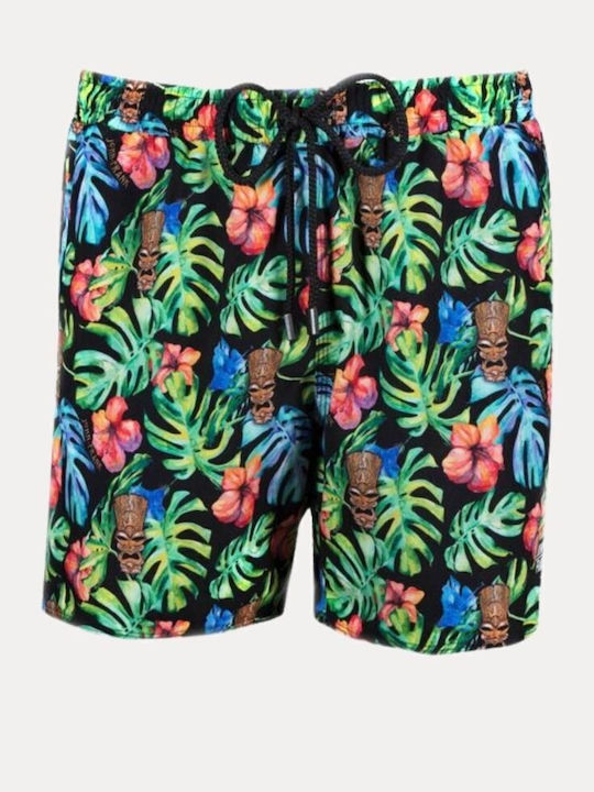 Herren Badebekleidung Shorts Mehrfarbig mit Mustern