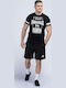 London Men's Swimwear Bermuda Black