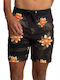 Hurley Men's Swimwear Shorts Black Floral