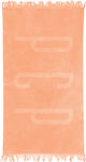 PCP Beach Towel Cotton Peaches 180x100cm.