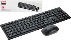 XO KB-02 Fără fir Set tastatură și mouse UK