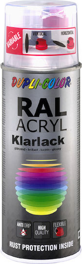 Dupli Color Spray Paint Acryl Acrylic with Metallic Effect Grigio Quarzo 7039 400ml