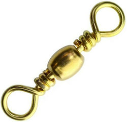 Shimatsu Gold Barrel Swivel #8