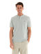 Men's Short Sleeve Blouse with Buttons Iceberg Green