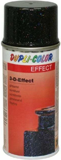 Dupli Color Σπρέι Βαφής Metallic Look με Μεταλλικό Εφέ Μαύρο 400ml
