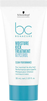 Schwarzkopf Μάσκα Μαλλιών Bonacure Moisture Kick Treatment για Ενυδάτωση 30ml