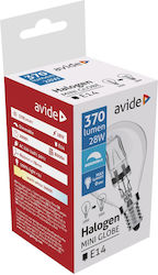 Avide Halogen Lamp E14 28W 15.001.0748