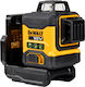 Dewalt Αυτορυθμιζόμενο Γραμμικό Αλφάδι Laser Πράσινης Δέσμης 18V με Εύρος Εργασίας 40m