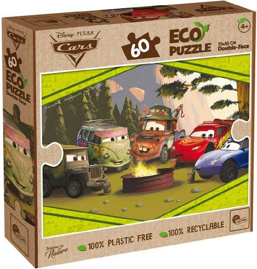 Παιδικό Puzzle Eco Cars για 4+ Ετών 60pcs Lisciani Giochi
