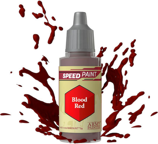 The Army Painter Speedpaint Model Making Paint Blood Red 18ml