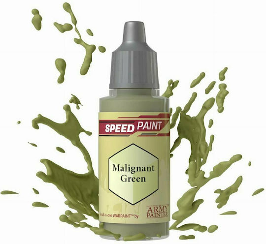 The Army Painter Speedpaint Model Making Paint Malignant Green 18ml