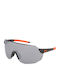 Under Armour Unisex Sunglasses with Gray Plastic Frame and Gray Lens UA Halftime KB7/QI