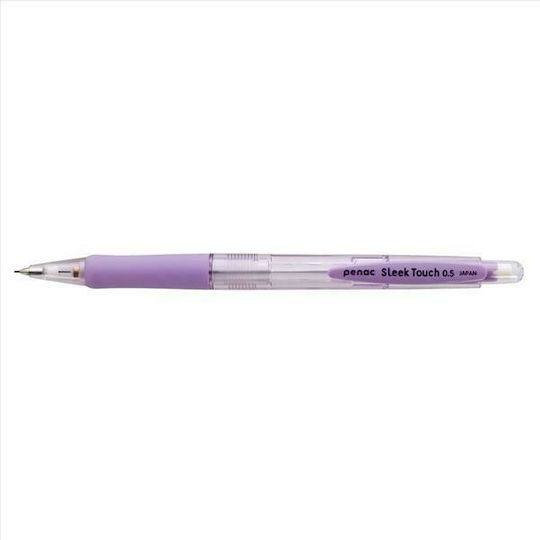 Penac Sleek Touch Μηχανικό Μολύβι 0.5mm με Γόμα Pastel Violet