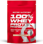Scitec Nutrition 100% Whey Professional with Added Amino Acids Whey Protein Gluten Free with Flavor Chocolate Cookies & Cream 500gr