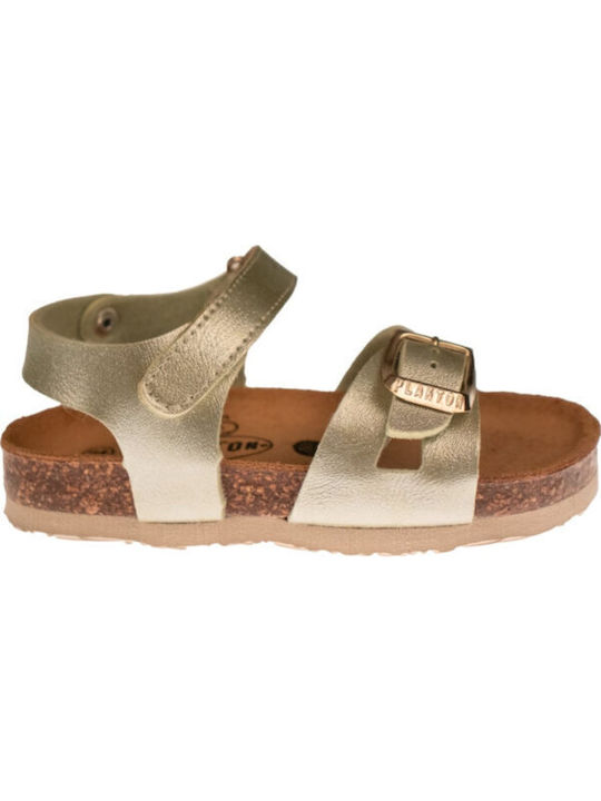 Plakton Kids' Sandals Anatomic Gold