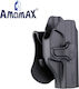 Amomax P99 Series Θήκη Ζώνης για Όπλο Μαύρη