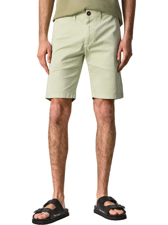 Pepe Jeans Ανδρική Βερμούδα Chino Πράσινη