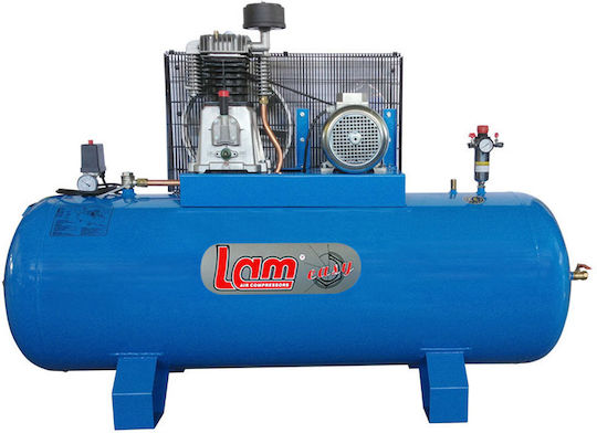Lam Star Трифазен Въздушен компресор с Мощност 7.5к.с и Резервоар 500лт 500/7.5T/STAR