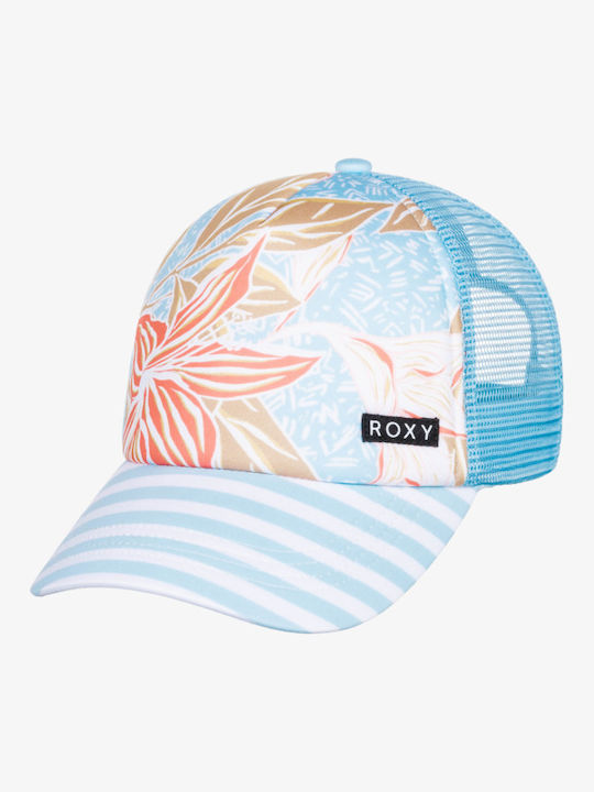 Roxy Παιδικό Καπέλο Jockey Υφασμάτινο Honey Coconut Πολύχρωμο