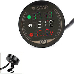 Kl Car Voltmeter Digital Instrument