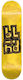 Blind OG Stacked Stamp Rhm 7.75" Σανίδα Shortboard Κίτρινη