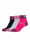 Skechers Αθλητικές Παιδικές Κάλτσες Μακριές Ventilation Mesh Φούξια 3 Ζευγάρια