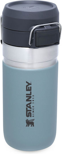 Stanley Go Quick Flip Bottle Thermos Stainless Steel BPA Free 470ml Shale with Mouthpiece