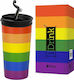 iDrink Love Ποτήρι Θερμός Ανοξείδωτο 350ml Πολύχρωμο