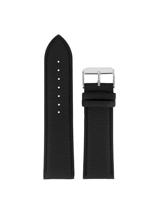 Tzevelion ART983F Leather Strap Black 22mm