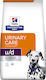 Hill's Urinary Care U/D 4kg Dry Food Diet for Adult Dogs with Meat