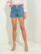 Lynne Women's Jean High-waisted Shorts Blue