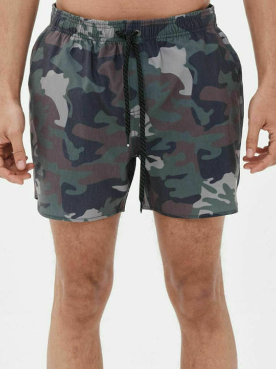 Emerson Men's Swimwear Shorts Khaki Camo