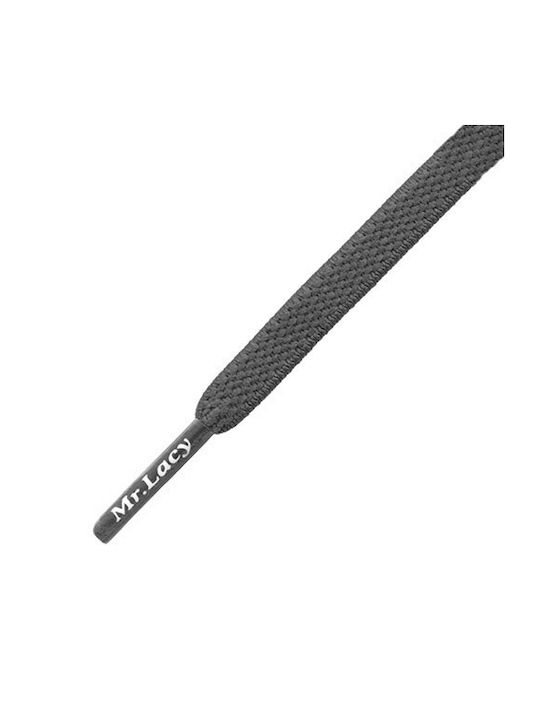 Mr.Lacy Flexies Shoelaces 90cm Gray 2pcs