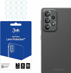 3MK Flexible Glass Kameraschutz Gehärtetes Glas Transparent für das Galaxy A73