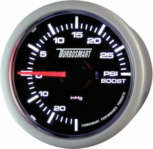 Turbosmart Αναλογικό Όργανο Μπαρόμετρο Αυτοκινήτου 52mm Boost Gauge 0-30psi