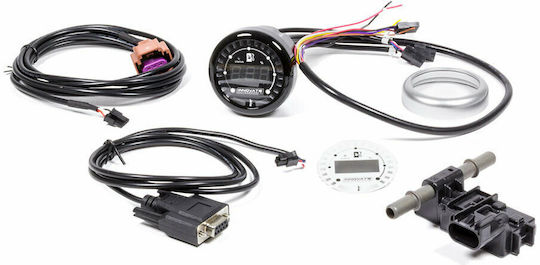 Innovate Motosports MTX-D Car Fuel Pressure Analog Instrument Ethanol Content Percentage and Fuel Temp