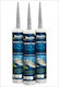 Bostik Simson MSR Fast Tack Σφραγιστική Σιλικόνη Μαύρη 290ml