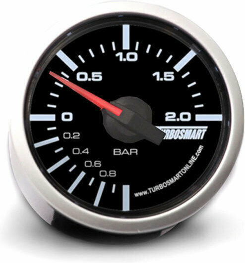 Turbosmart Car Barometer Analog Instrument 52mm 0-2 Bar