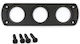 Car Air Vent Triple Instrument Mount with 3 Positions