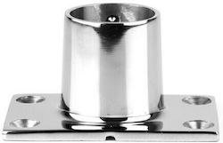 Silver SS316 Silver Steel Boat Lens Bracket SS316 8,2x5,5x4,5 cm - Shiny Silver